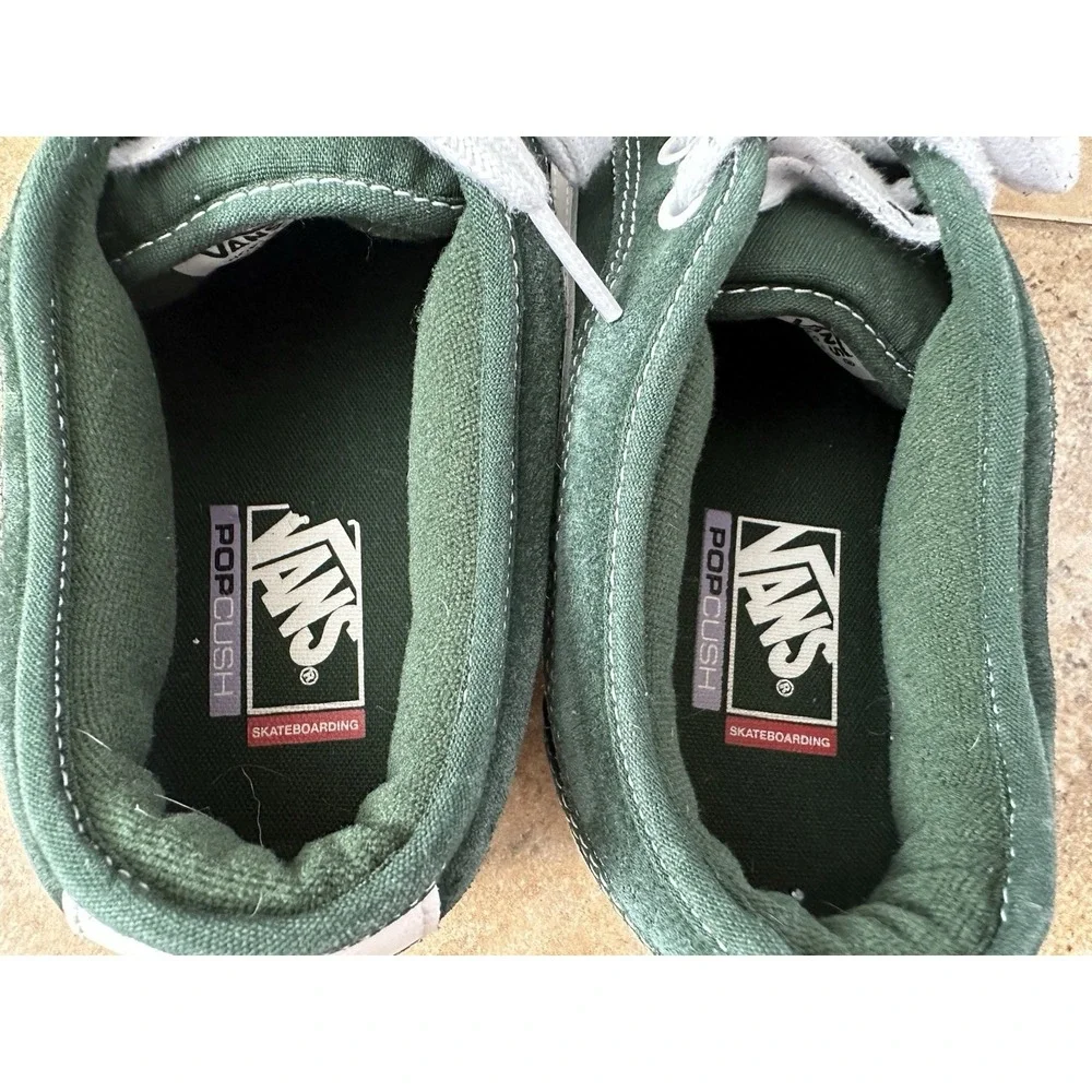 Vans Chukka Low Sidestripe Men's Green Size 13